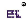 Letter ESL Monogram Logo Design