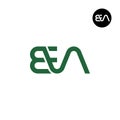 Letter EVA Monogram Logo Design