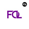 Letter FOL Monogram Logo Design Royalty Free Stock Photo