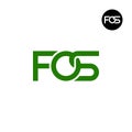 Letter FOS Monogram Logo Design