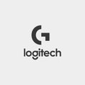 Letter G Logitech Logo Design vector illustration Royalty Free Stock Photo