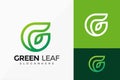 Letter G Nature Leaf Logo Design, Green Leaves modern Logos Designs Vector Illustration Template Royalty Free Stock Photo