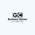 Letter GC logo template for your business