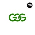 Letter GOG Monogram Logo Design