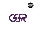 Letter GSR Monogram Logo Design