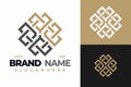 Letter H Ornament Knot logo design vector symbol icon illustration Royalty Free Stock Photo