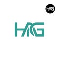 Letter HAG Monogram Logo Design