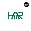 Letter HAR Monogram Logo Design