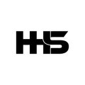 Letter HHS simple monogram logo icon design. Royalty Free Stock Photo