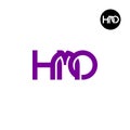 Letter HMO Monogram Logo Design Royalty Free Stock Photo