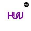 Letter HUN Monogram Logo Design