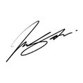 Letter I abstract signature ideas. Vector with alpha channel.