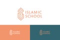 Symbol Logo for Education and Islamic School.