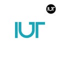 Letter IUT Monogram Logo Design