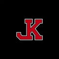 Letter JK initial logo icon