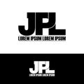 Letter JPL simple monogram logo icon design.