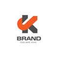 Letter K logo concept