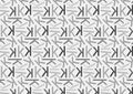 Letter K pattern in different colored grey shades for wallpaper