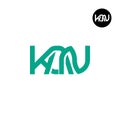 Letter KAN Monogram Logo Design