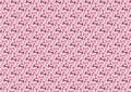 Letter I pattern in different pink colored shades for wallpaper