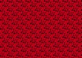 Letter I pattern in different red colored shades for wallpaper Royalty Free Stock Photo