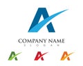 A Letter Logo Business Royalty Free Stock Photo