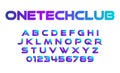 Letter Logo Modern Techno Fonts