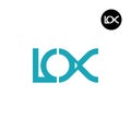 Letter LOX Monogram Logo Design