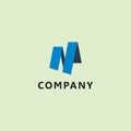 Letter M house logo design company