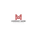 M logo design