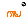 Letter MAW Monogram Logo Design