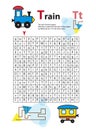 Letter Maze T. This worksheet helps kids recognize and name capital and lowercase letters. Kids also exercise thinking