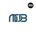 Letter MDB Monogram Logo Design