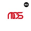 Letter MDS Monogram Logo Design