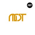 Letter MDT Monogram Logo Design