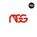 Letter MGG Monogram Logo Design Royalty Free Stock Photo