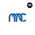 Letter MMC Monogram Logo Design Royalty Free Stock Photo