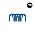 Letter MMM Monogram Logo Design