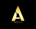 A 1 letter modern monogram logo
