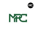 Letter MPC Monogram Logo Design Royalty Free Stock Photo