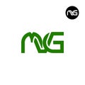 Letter MVG Monogram Logo Design Royalty Free Stock Photo