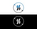 Letter MW And WM Logo