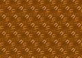 Letter n pattern in different colored brown shades for wallpaper Royalty Free Stock Photo