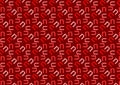 Letter n pattern in different colored red shades for wallpaper Royalty Free Stock Photo