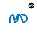 Letter NAD Monogram Logo Design