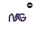 Letter NAG Monogram Logo Design Royalty Free Stock Photo