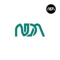 Letter NDA Monogram Logo Design