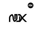 Letter NDK Monogram Logo Design Royalty Free Stock Photo