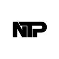 Letter NTP simple monogram logo icon design. Royalty Free Stock Photo