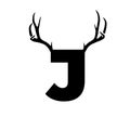 Letter and nubmer with antlers EPS vector file